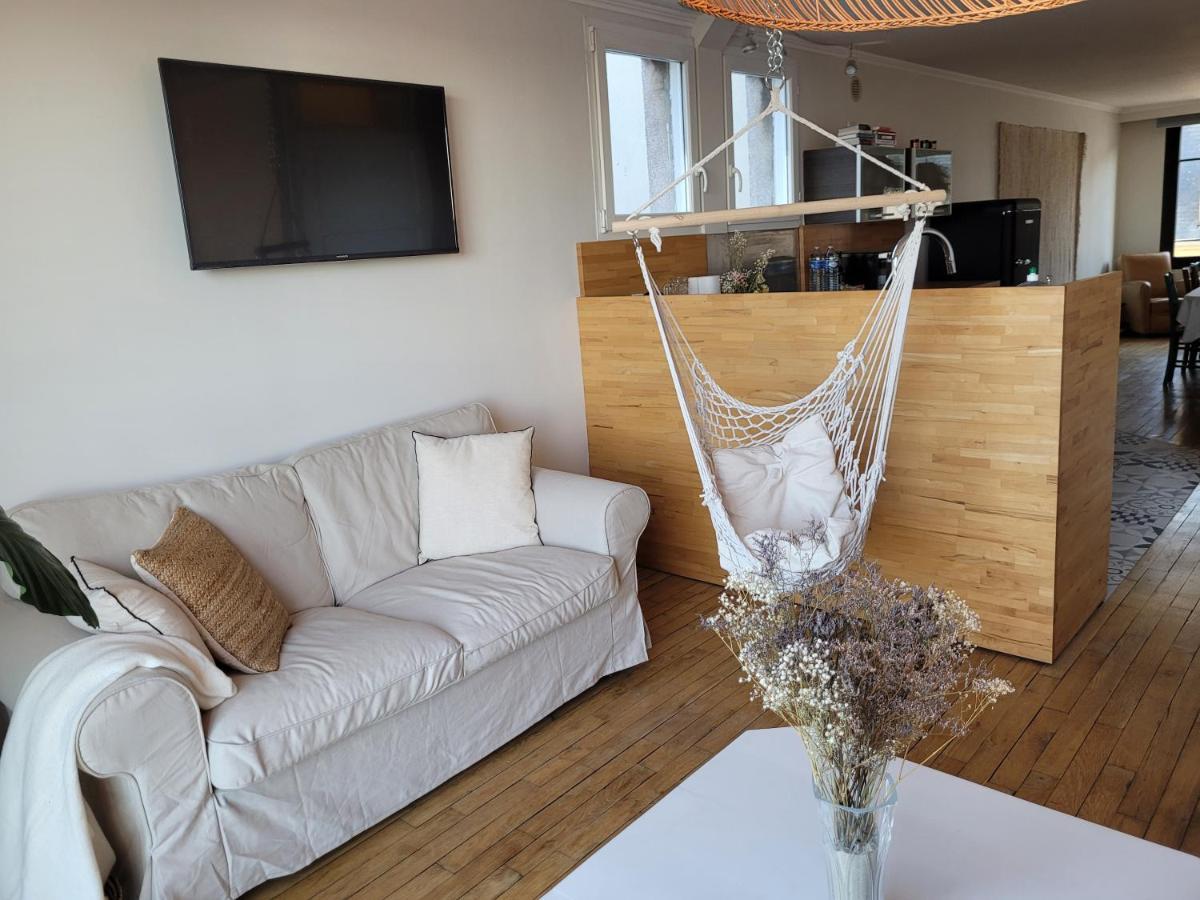 Apartamento Vue Et Terrasse Panoramique Sur La Baie De Somme Saint-Valery-sur-Somme Exterior foto