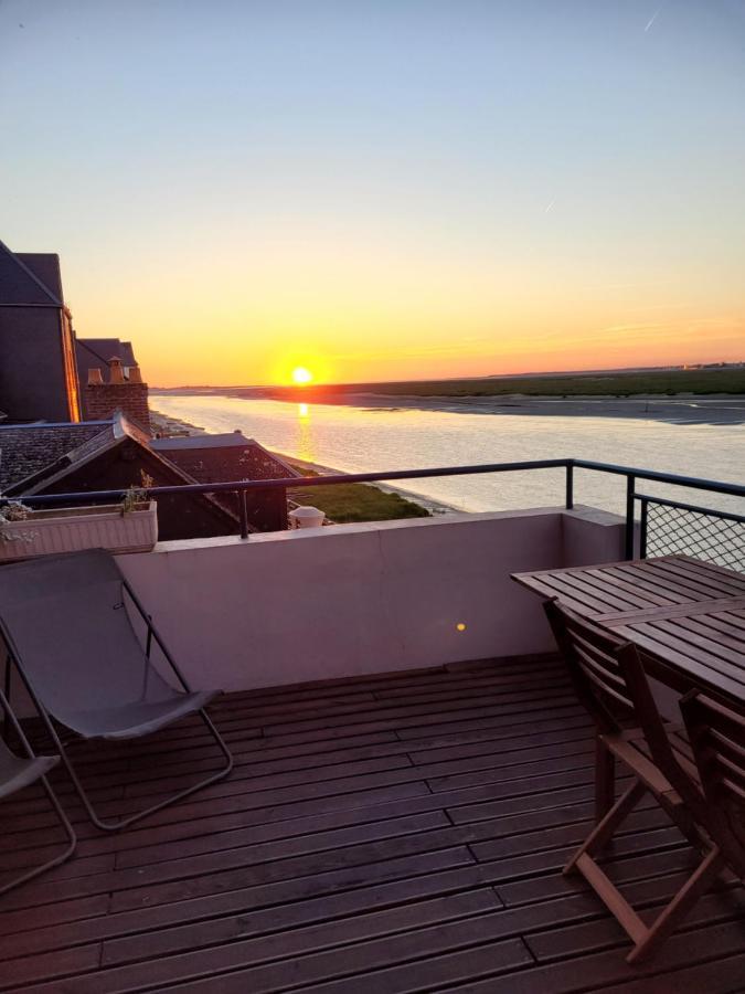 Apartamento Vue Et Terrasse Panoramique Sur La Baie De Somme Saint-Valery-sur-Somme Exterior foto