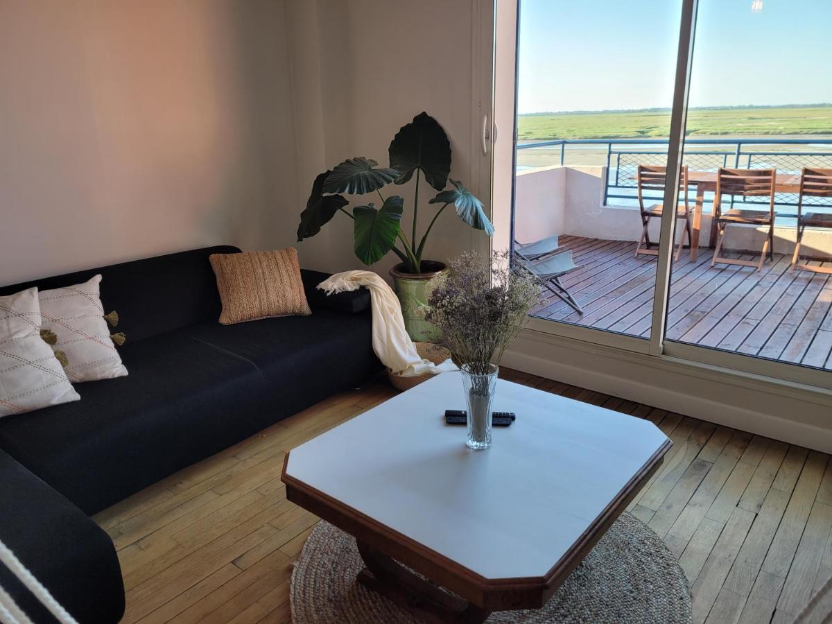 Apartamento Vue Et Terrasse Panoramique Sur La Baie De Somme Saint-Valery-sur-Somme Exterior foto
