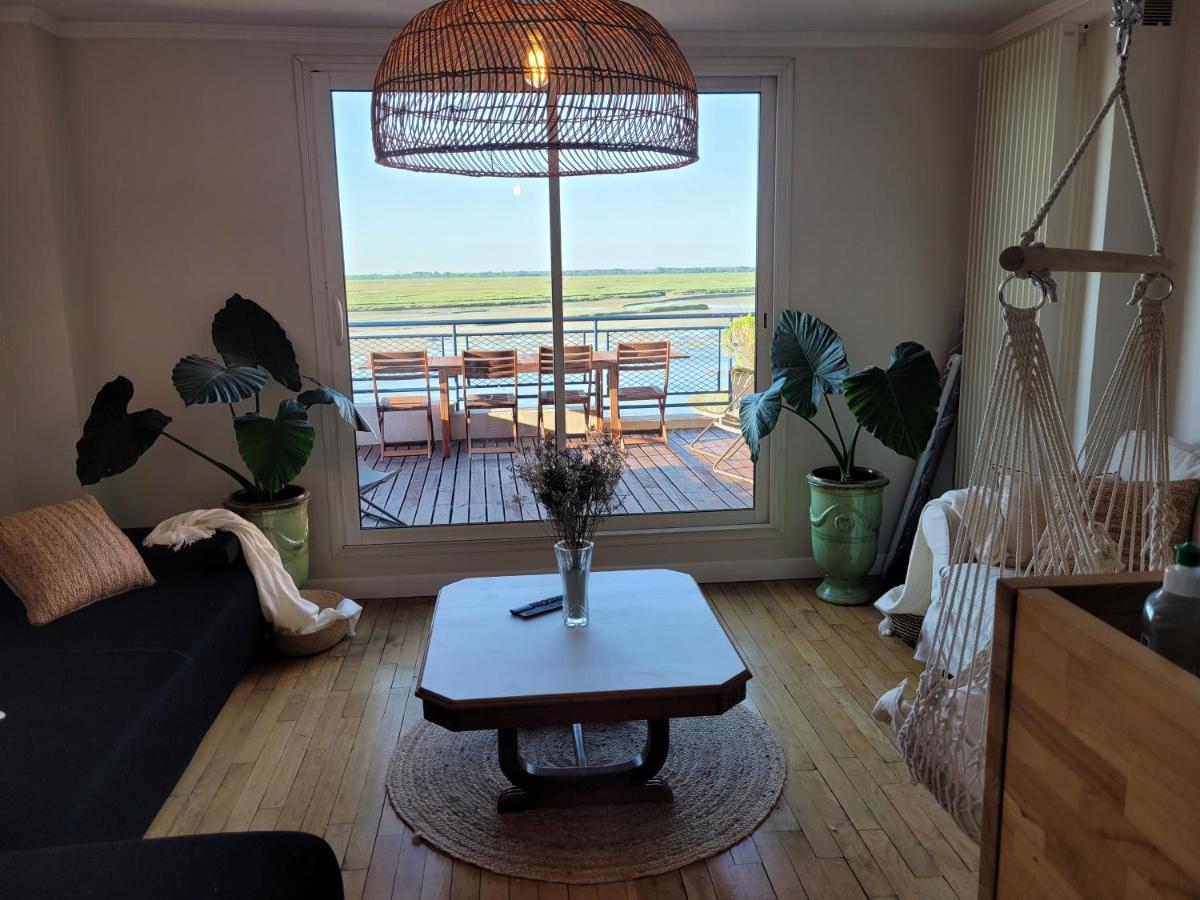 Apartamento Vue Et Terrasse Panoramique Sur La Baie De Somme Saint-Valery-sur-Somme Exterior foto