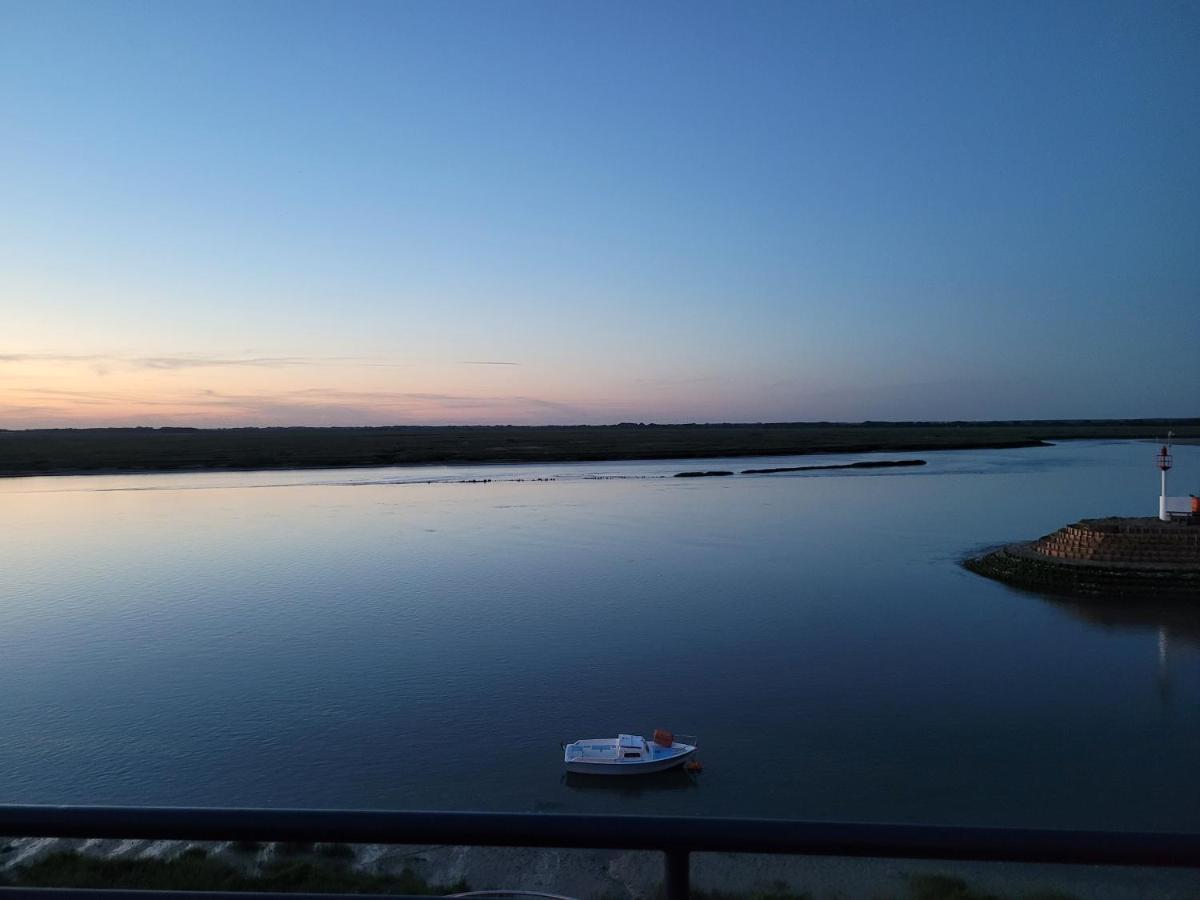 Apartamento Vue Et Terrasse Panoramique Sur La Baie De Somme Saint-Valery-sur-Somme Exterior foto
