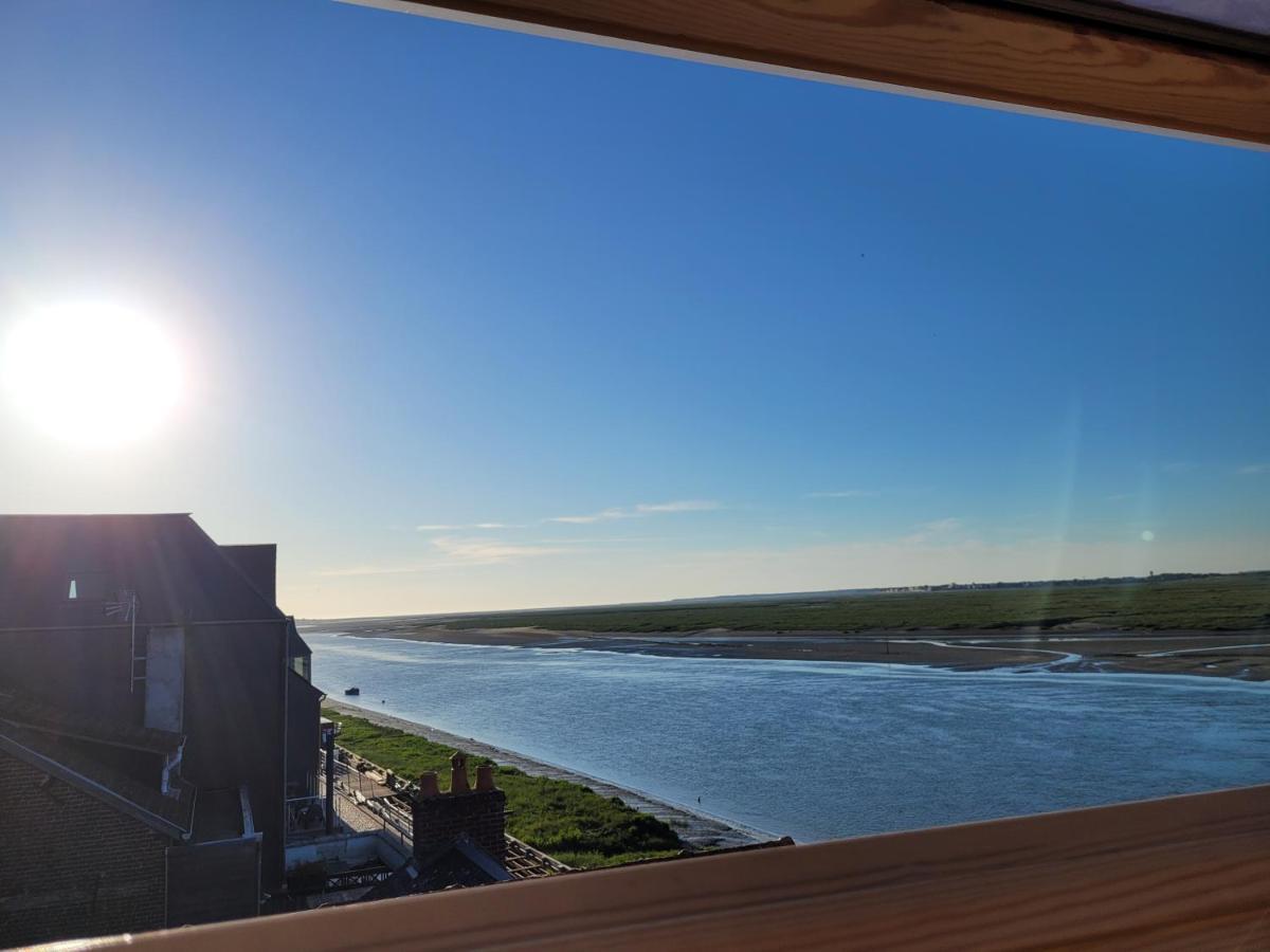 Apartamento Vue Et Terrasse Panoramique Sur La Baie De Somme Saint-Valery-sur-Somme Exterior foto